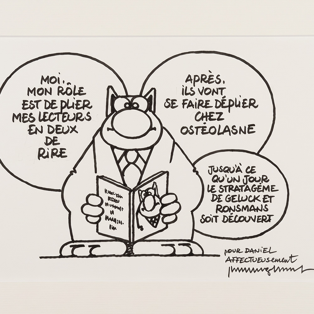 Le Chat et ostéopathie