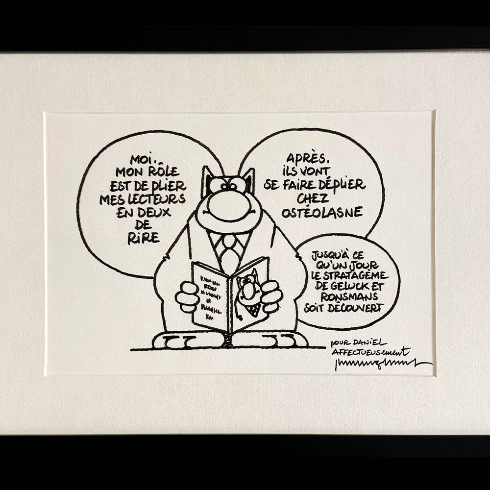 Le Chat et ostéopathie