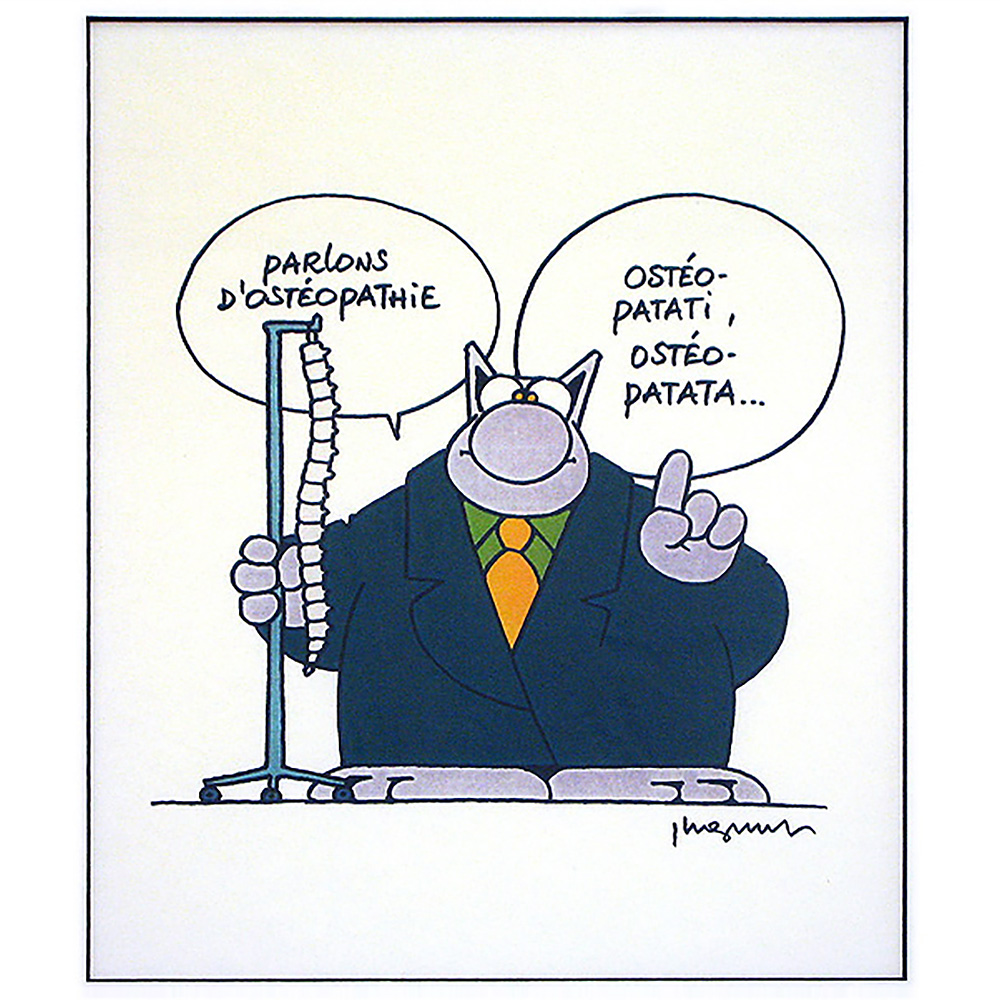 Le Chat et ostéopathie