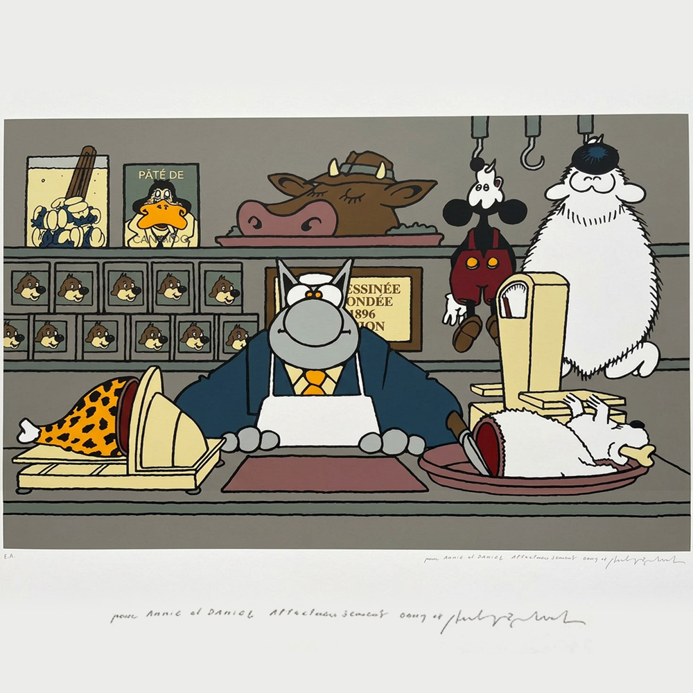 Le Chat et ostéopathie