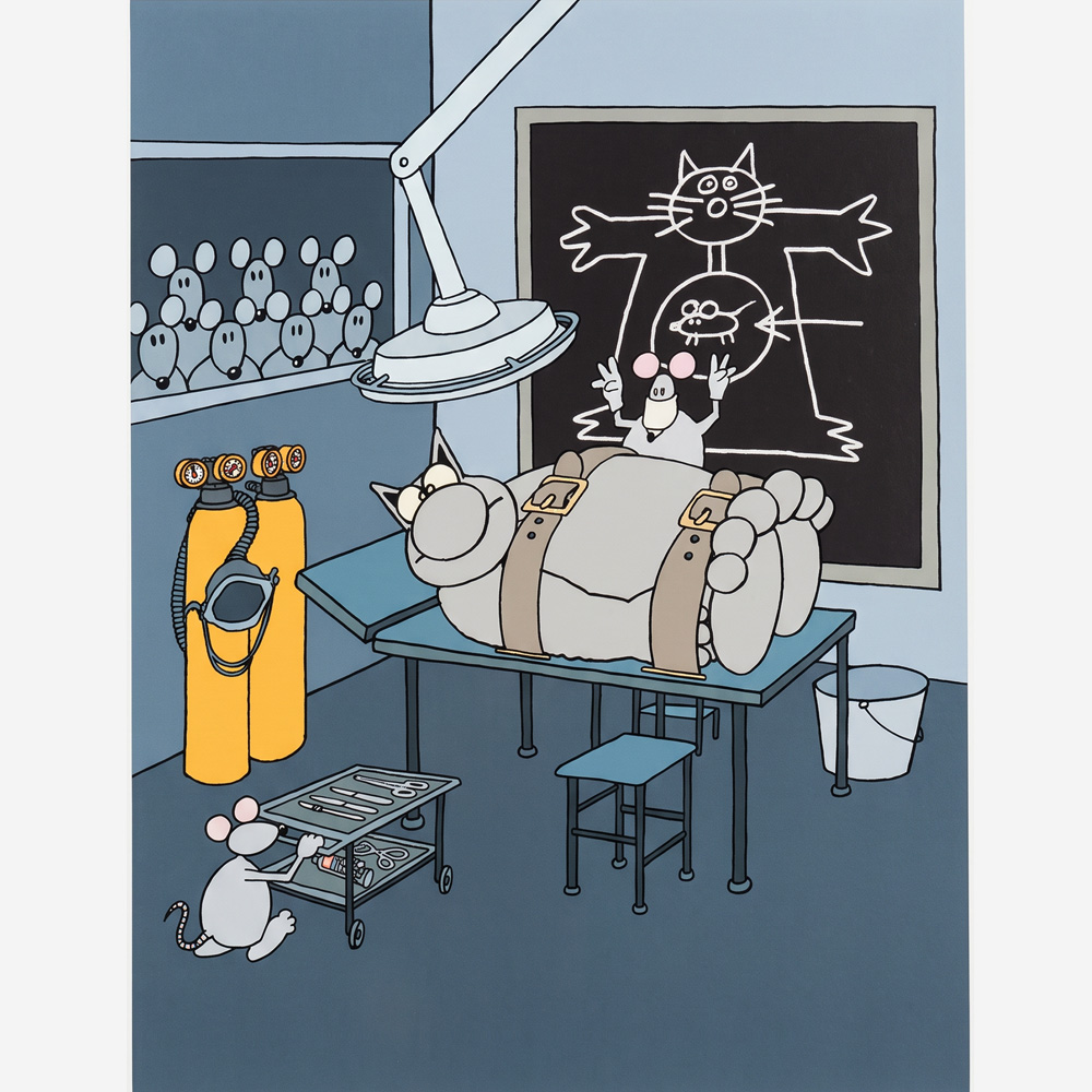 Le Chat et ostéopathie